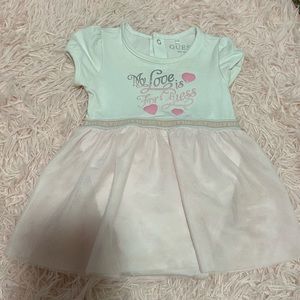 Baby guess dress 6-9